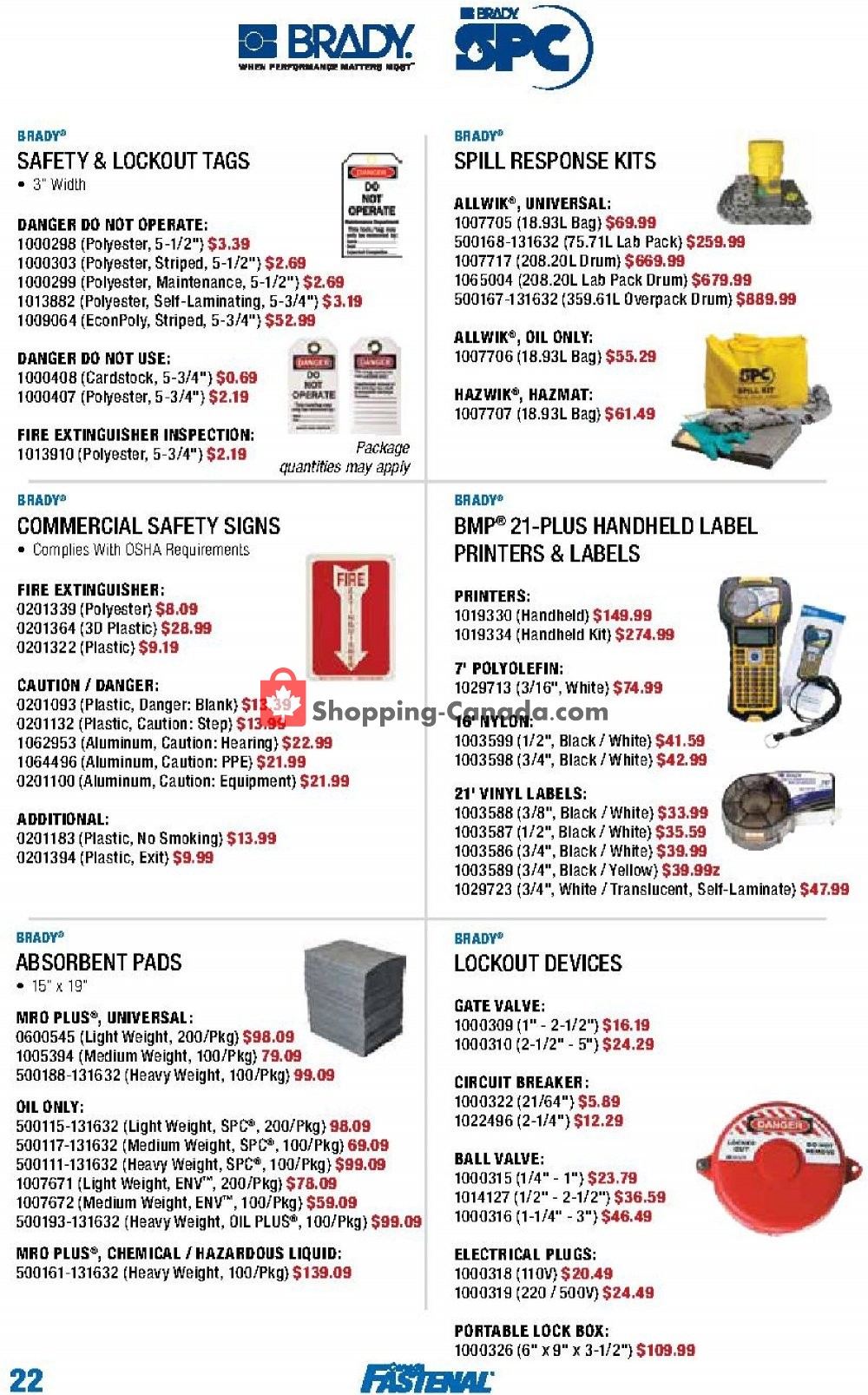 Fastenal flyer from Monday July 1, 2019 to Monday September 30, 2019 - page 22