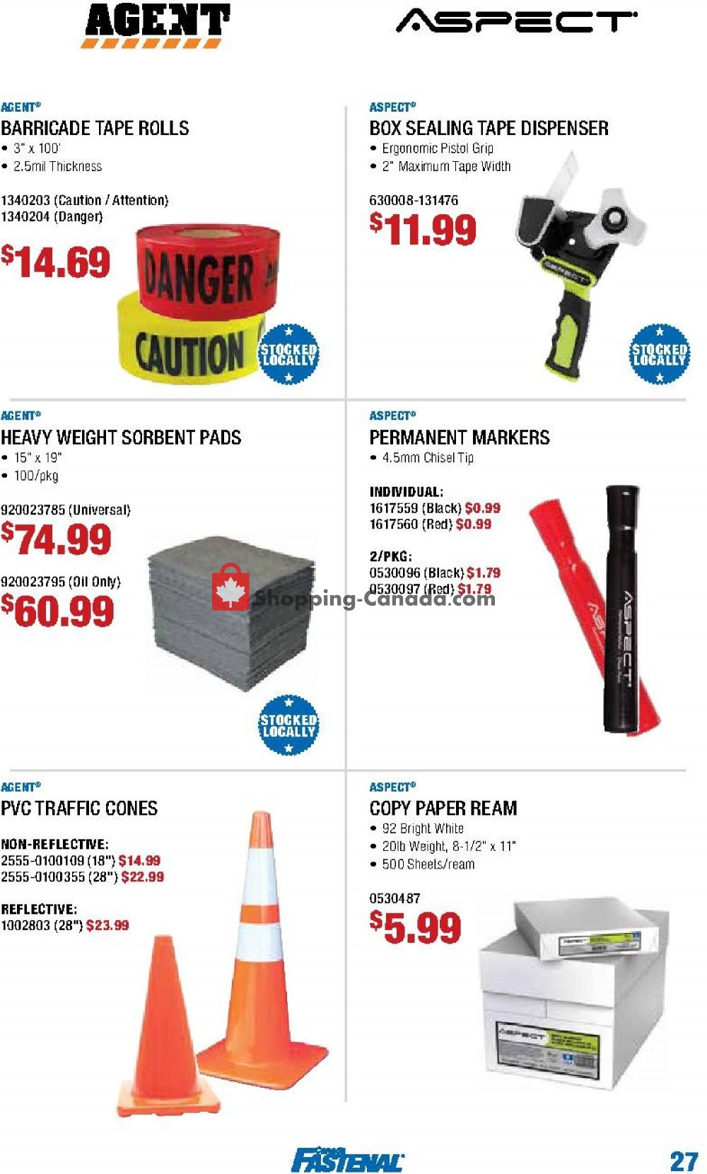 Fastenal flyer from Monday July 1, 2019 to Monday September 30, 2019 - page 27