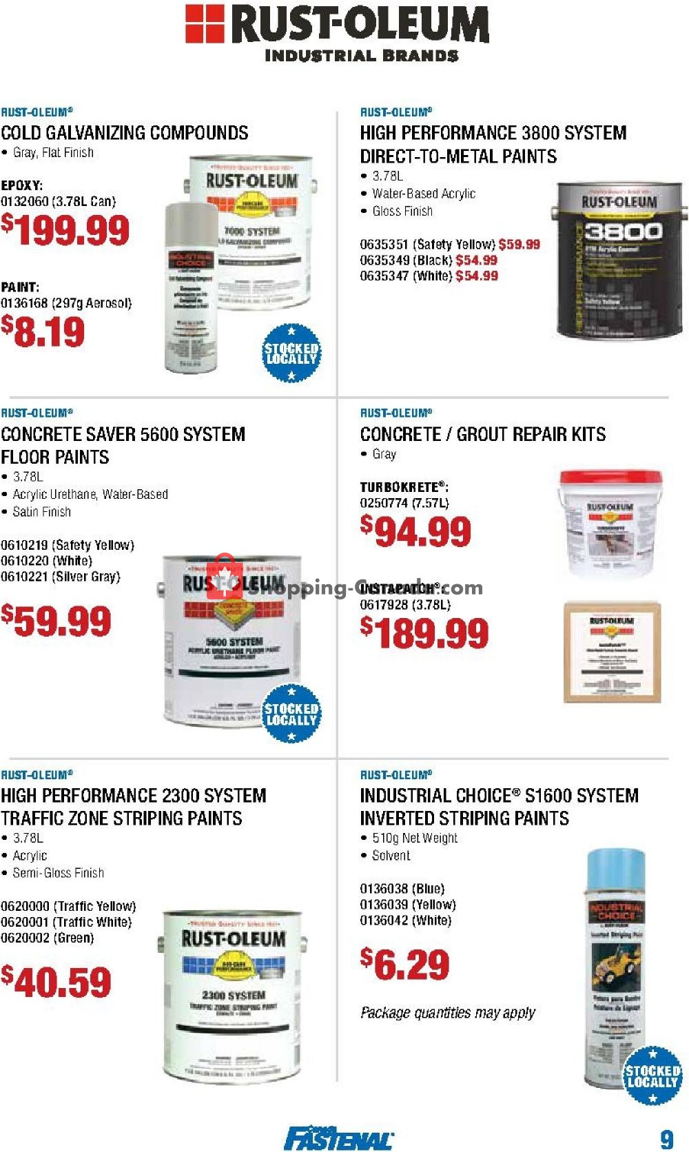 Fastenal flyer from Monday July 1, 2019 to Monday September 30, 2019 - page 9