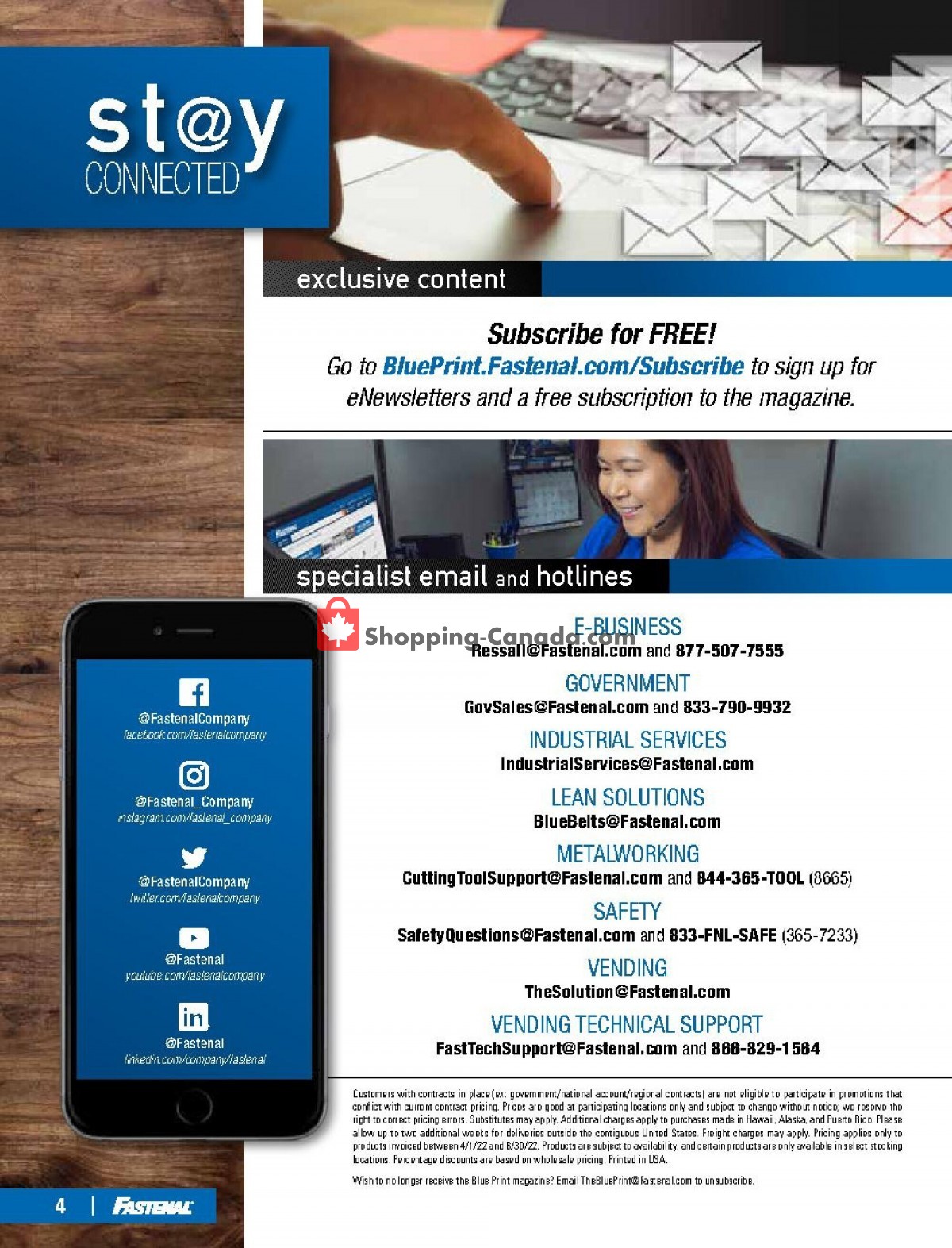 Fastenal flyer from Wednesday June 1, 2022 to Thursday June 30, 2022 - page 4