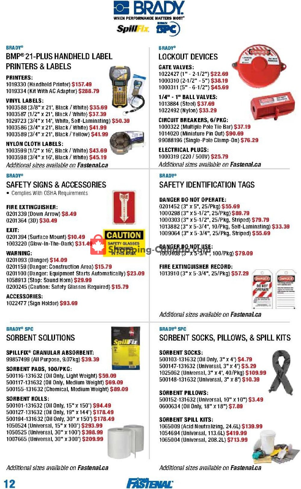 Fastenal flyer from Tuesday October 1, 2019 to Tuesday December 31, 2019 - page 12