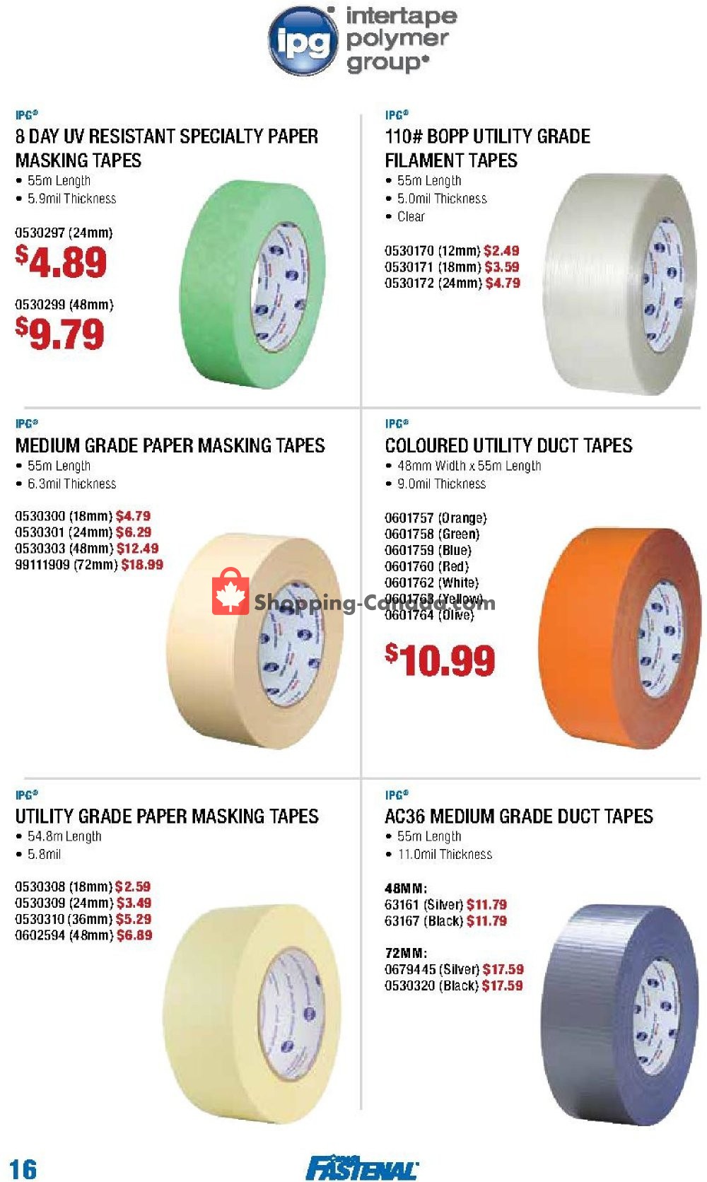 Fastenal flyer from Tuesday October 1, 2019 to Tuesday December 31, 2019 - page 16