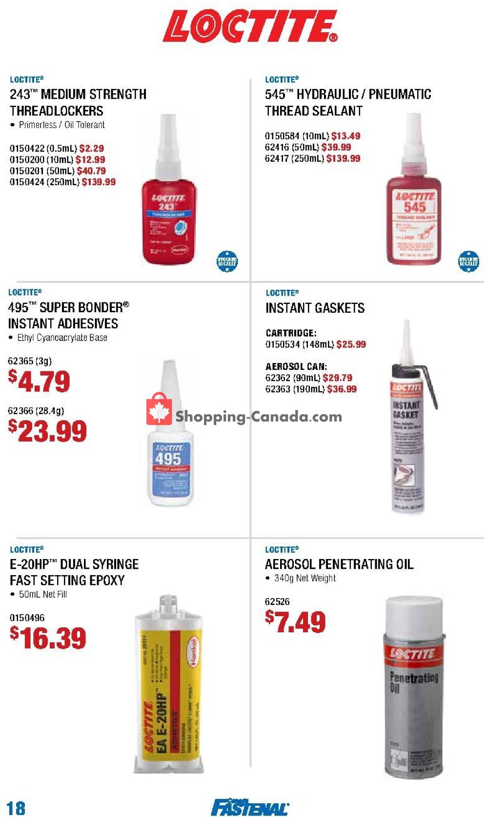 Fastenal flyer from Tuesday October 1, 2019 to Tuesday December 31, 2019 - page 18