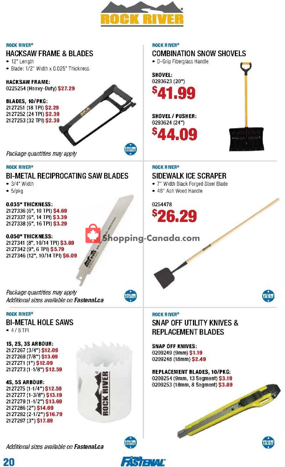 Fastenal flyer from Tuesday October 1, 2019 to Tuesday December 31, 2019 - page 20