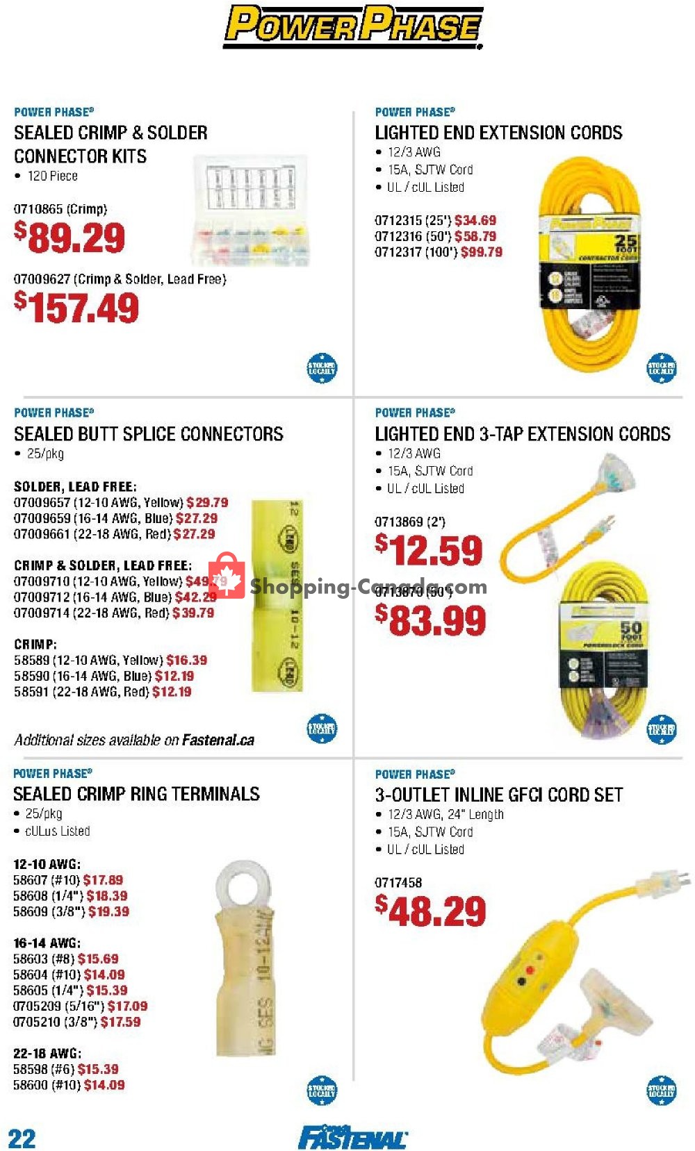 Fastenal flyer from Tuesday October 1, 2019 to Tuesday December 31, 2019 - page 22