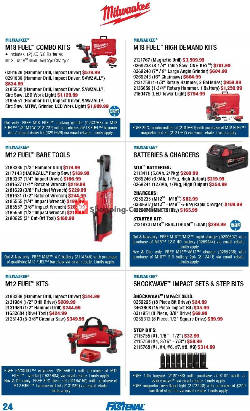 Fastenal flyer from Tuesday October 1, 2019 to Tuesday December 31, 2019 - page 24