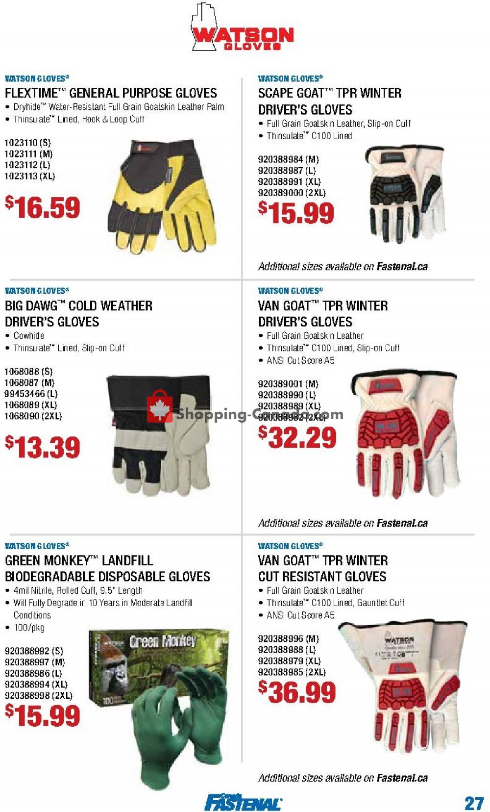 Fastenal flyer from Tuesday October 1, 2019 to Tuesday December 31, 2019 - page 27