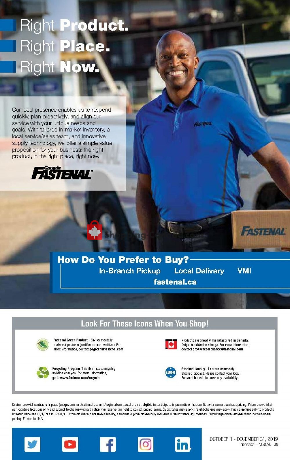Fastenal flyer from Tuesday October 1, 2019 to Tuesday December 31, 2019 - page 30
