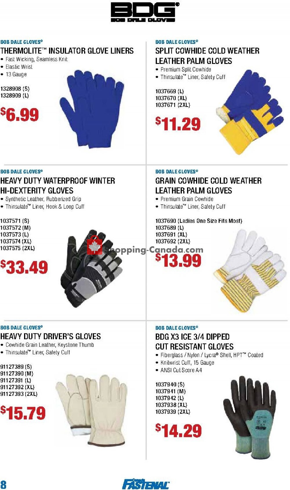 Fastenal flyer from Tuesday October 1, 2019 to Tuesday December 31, 2019 - page 8