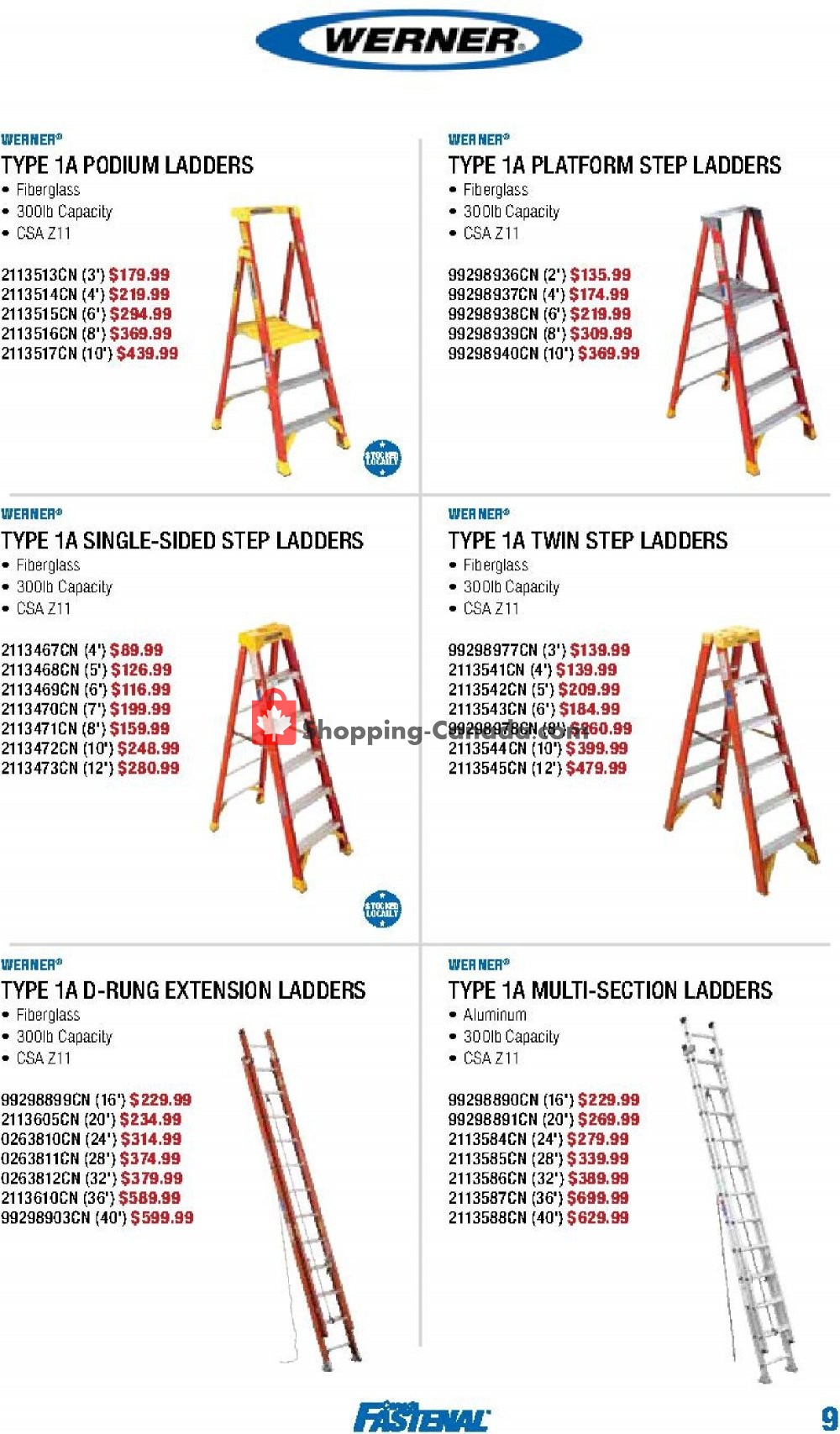Fastenal flyer from Tuesday October 1, 2019 to Tuesday December 31, 2019 - page 9