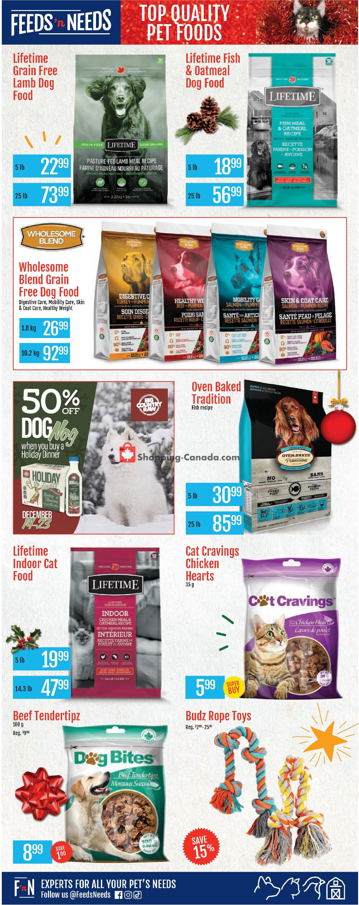 Feeds'n Needs flyer from Thursday December 14, 2023 to Saturday December 23, 2023 - page 4