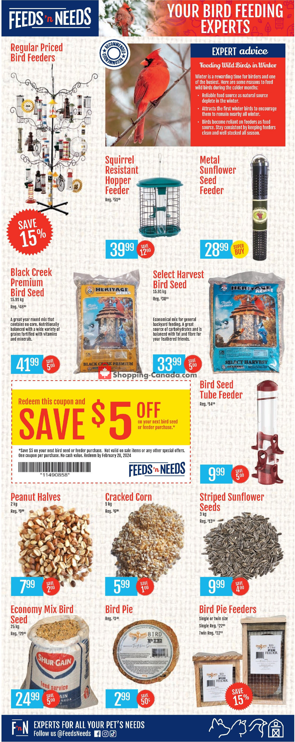 Feeds'n Needs flyer from Thursday January 18, 2024 to Saturday January 27, 2024 - page 2