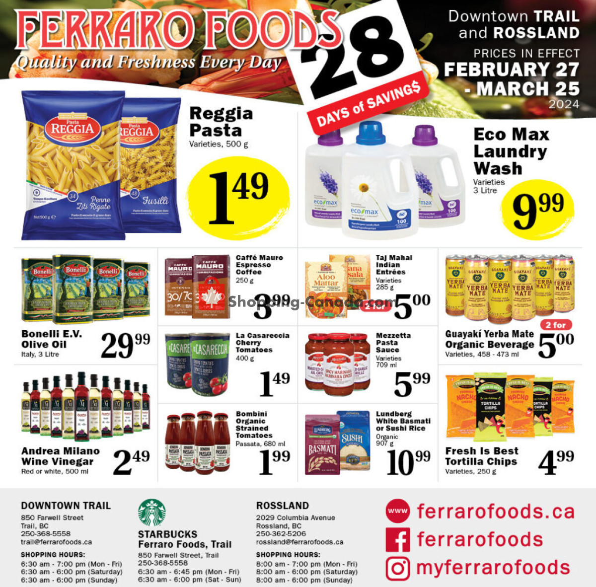 Ferraro Foods flyer from Tuesday February 27, 2024 to Friday March 15, 2024 - page 2