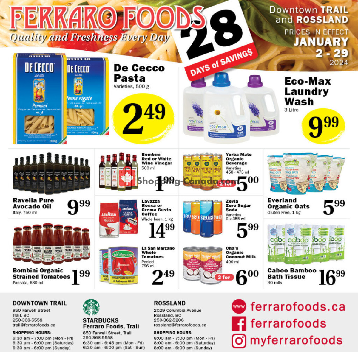 Ferraro Foods flyer from Tuesday January 2, 2024 to Monday January 29, 2024 - page 2
