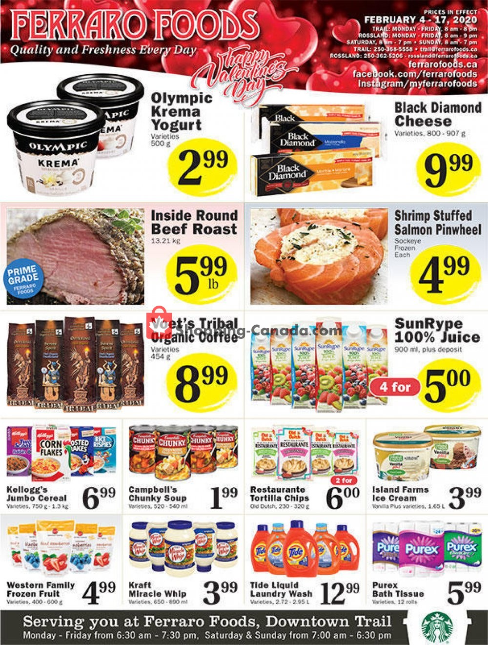 Ferraro Foods flyer from Tuesday February 4, 2020 to Monday February 17, 2020 - page 1