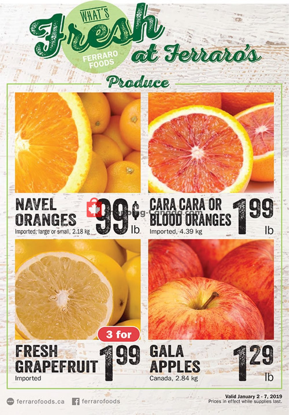 Ferraro Foods flyer from Wednesday January 2, 2019 to Monday January 7, 2019 - page 2