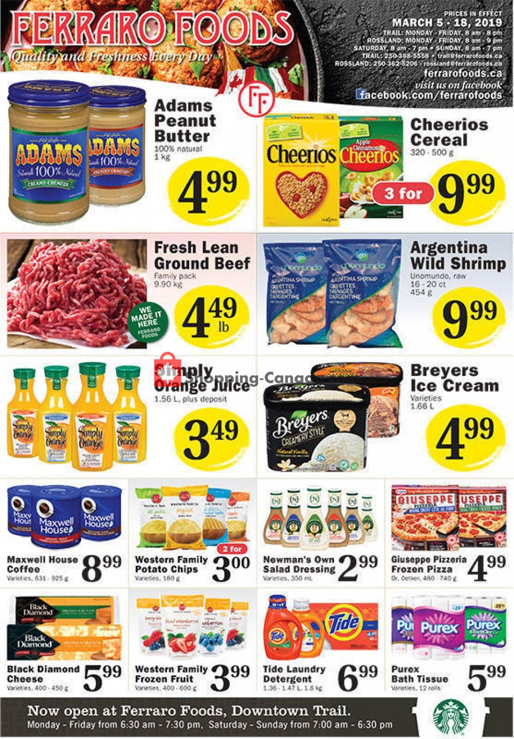 Ferraro Foods flyer from Tuesday March 5, 2019 to Monday March 18, 2019 - page 1