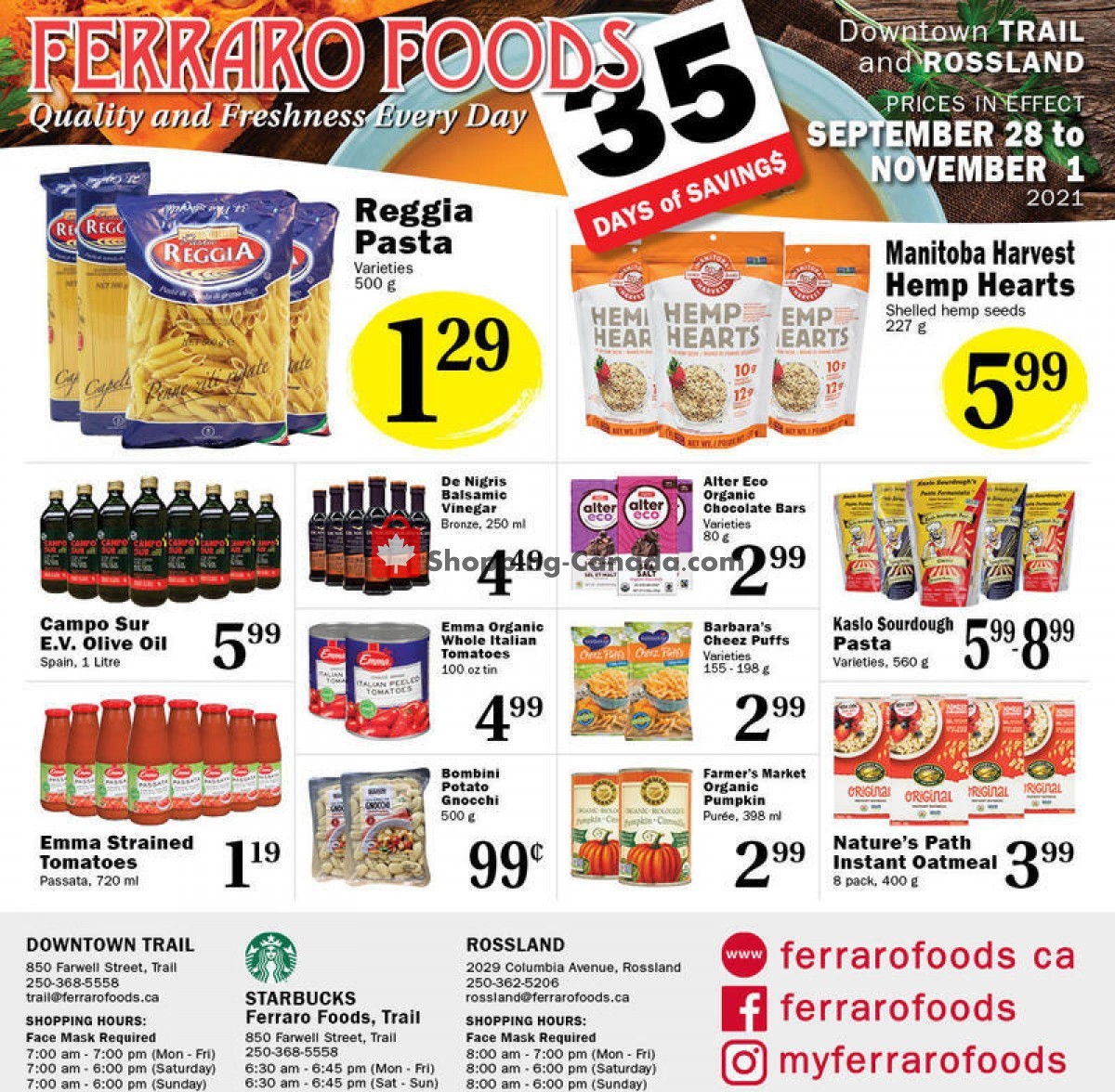 Ferraro Foods flyer from Tuesday October 12, 2021 to Monday October 25, 2021 - page 3