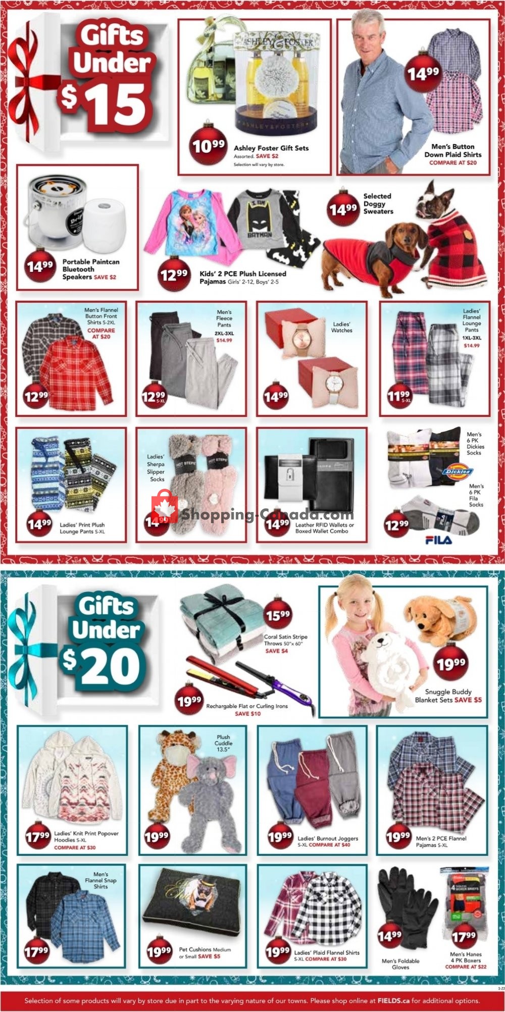 Fields flyer from Wednesday December 12, 2018 to Monday December 24, 2018 - page 3