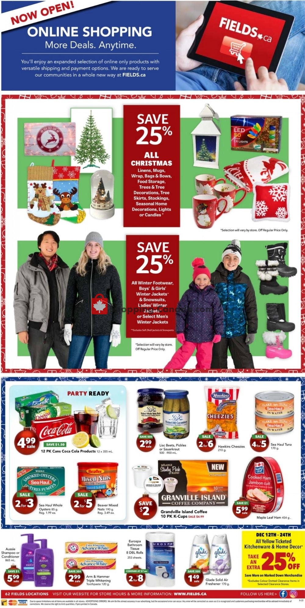 Fields flyer from Wednesday December 12, 2018 to Monday December 24, 2018 - page 6
