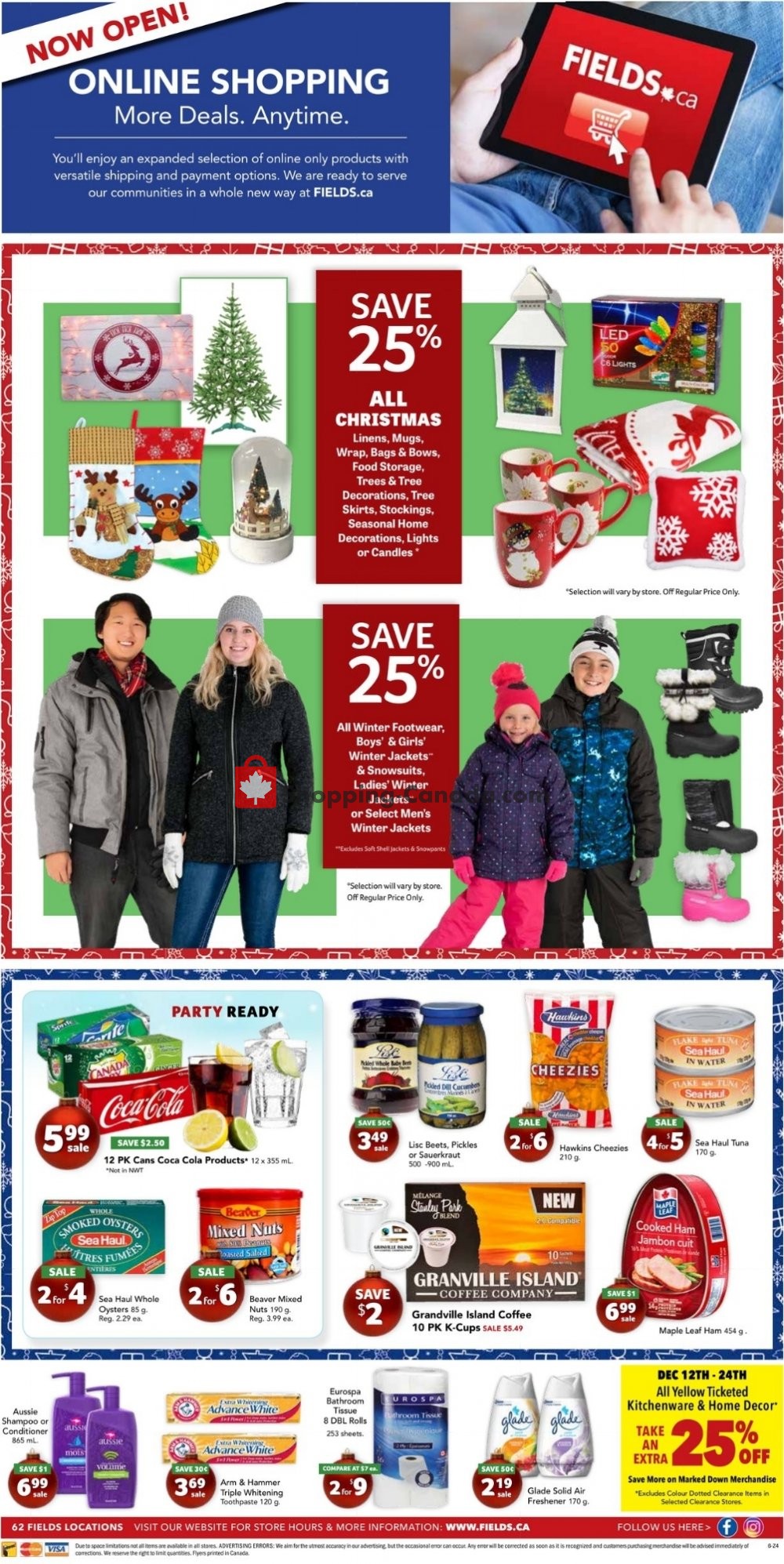 Fields flyer from Wednesday December 12, 2018 to Monday December 24, 2018 - page 6