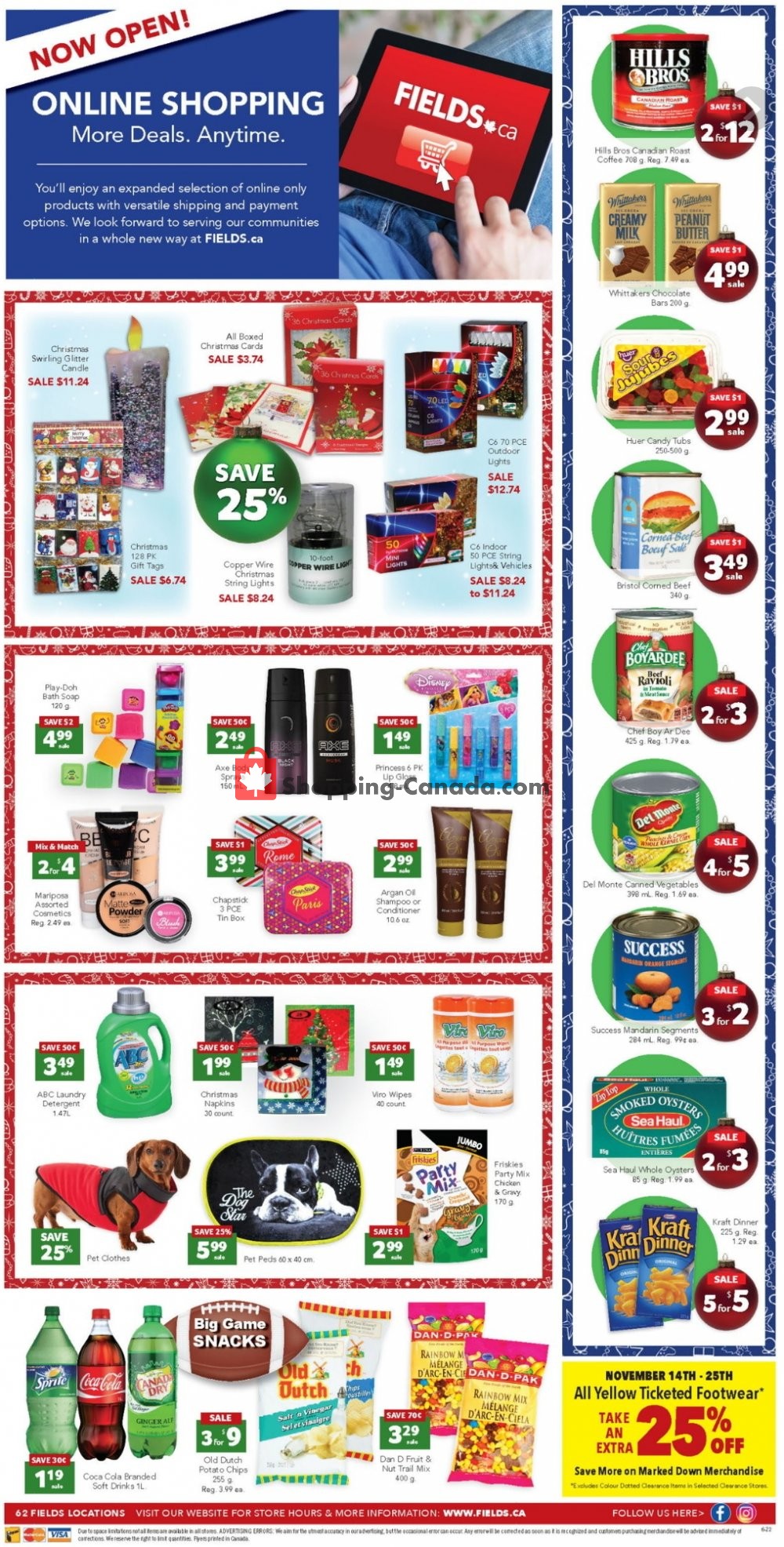 Fields flyer from Wednesday November 14, 2018 to Sunday November 25, 2018 - page 6