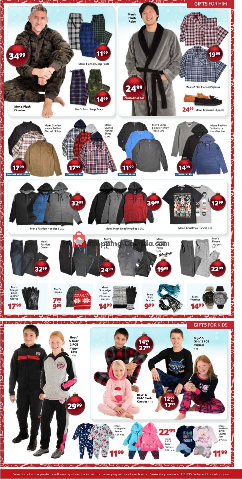 Fields flyer from Wednesday November 28, 2018 to Sunday December 9, 2018 - page 2