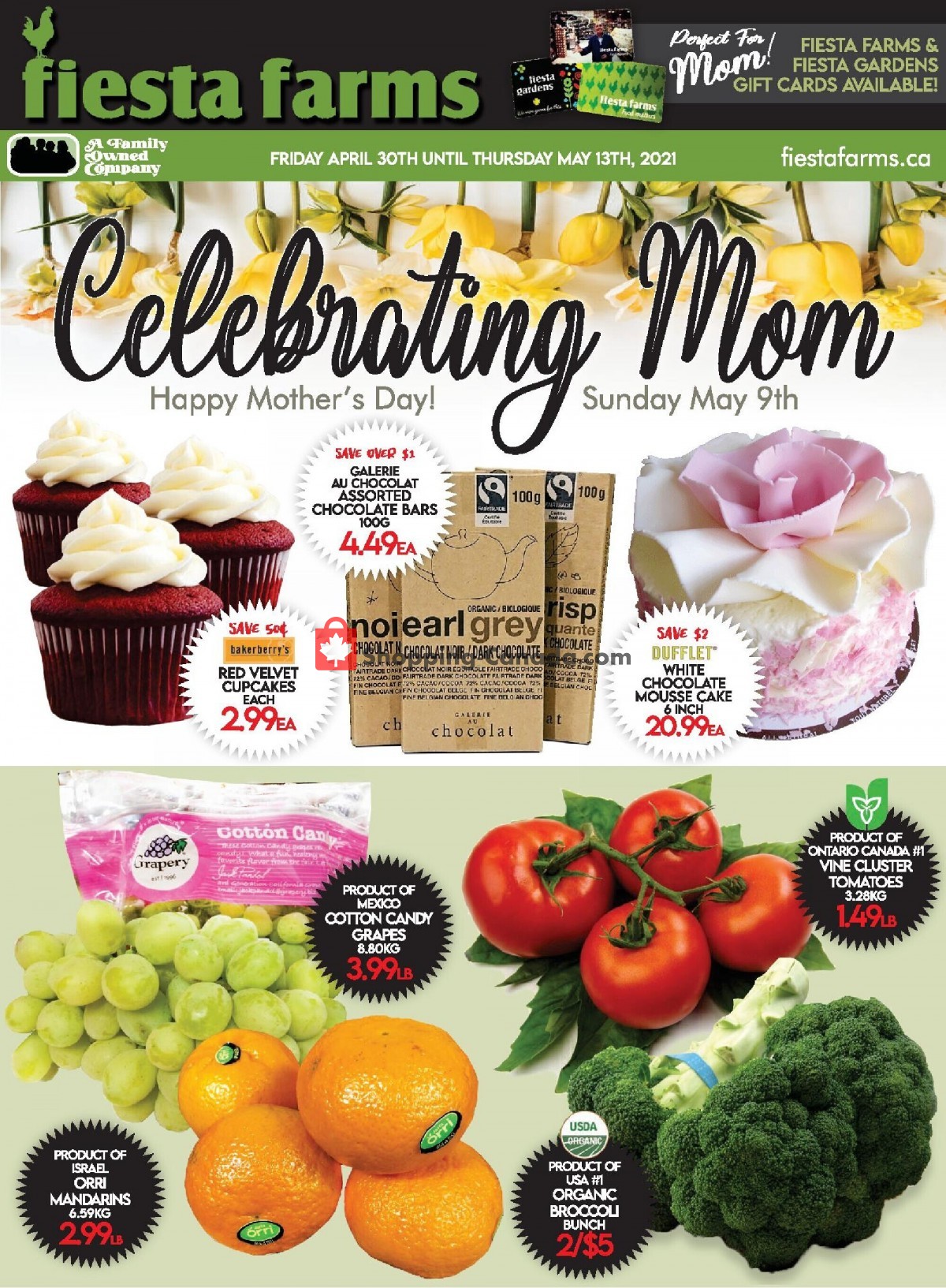 Fiesta Farms flyer from Friday April 30, 2021 to Thursday May 13, 2021 - page 1