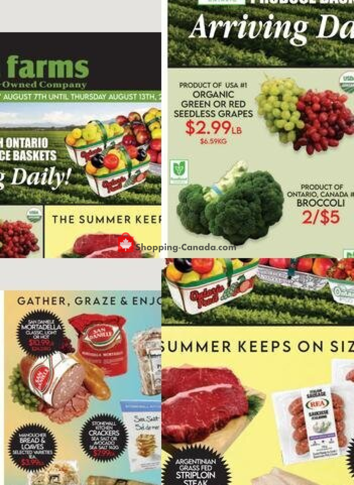 Fiesta Farms flyer from Friday August 7, 2026 to Thursday August 13, 2026 - page 2