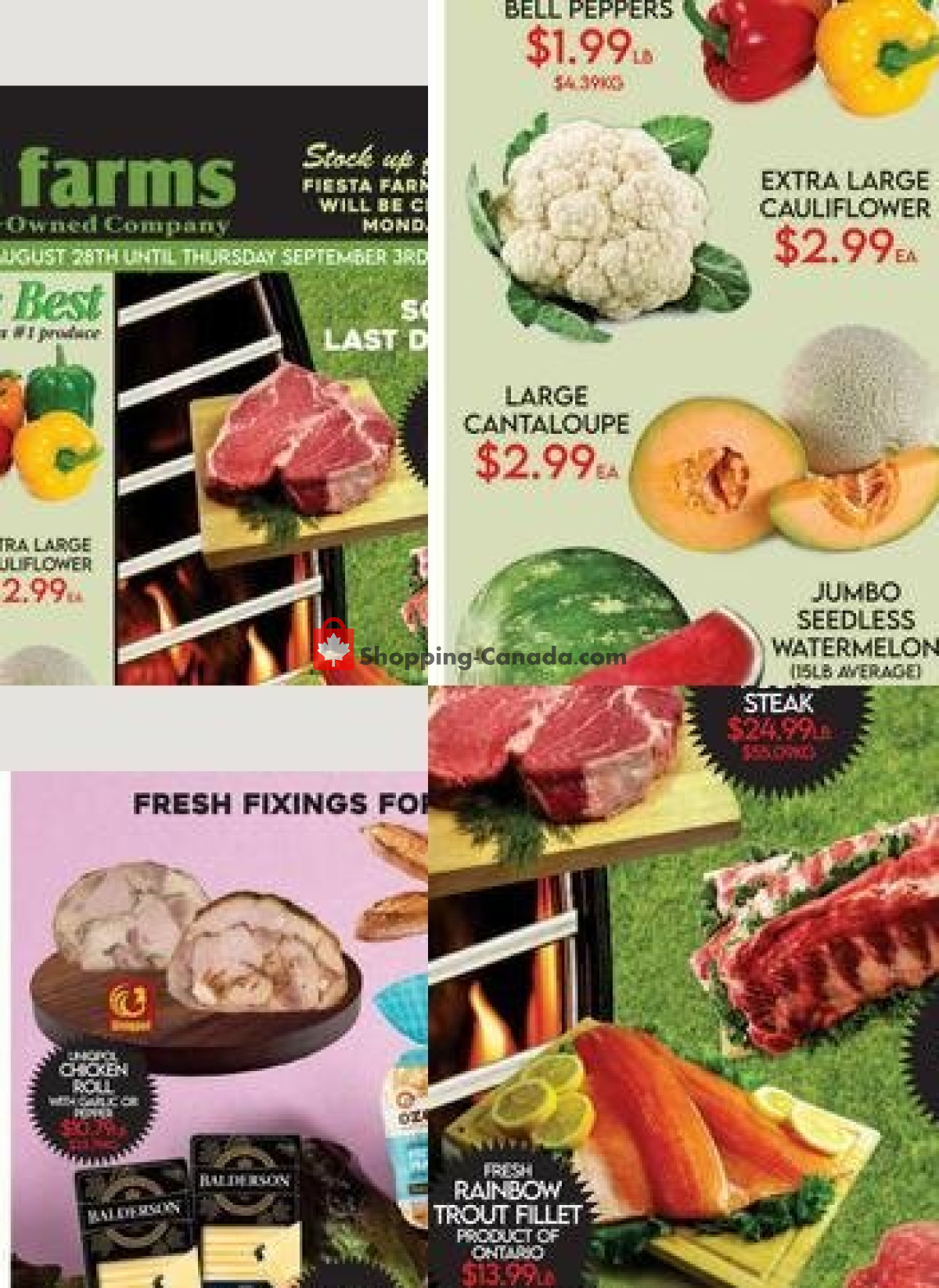 Fiesta Farms flyer from Friday August 28, 2026 to Thursday September 3, 2026 - page 2