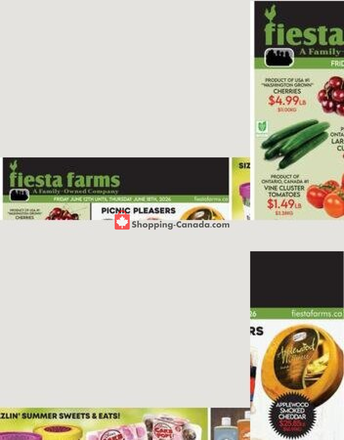 Fiesta Farms flyer from Friday June 12, 2026 to Thursday June 18, 2026 - page 1