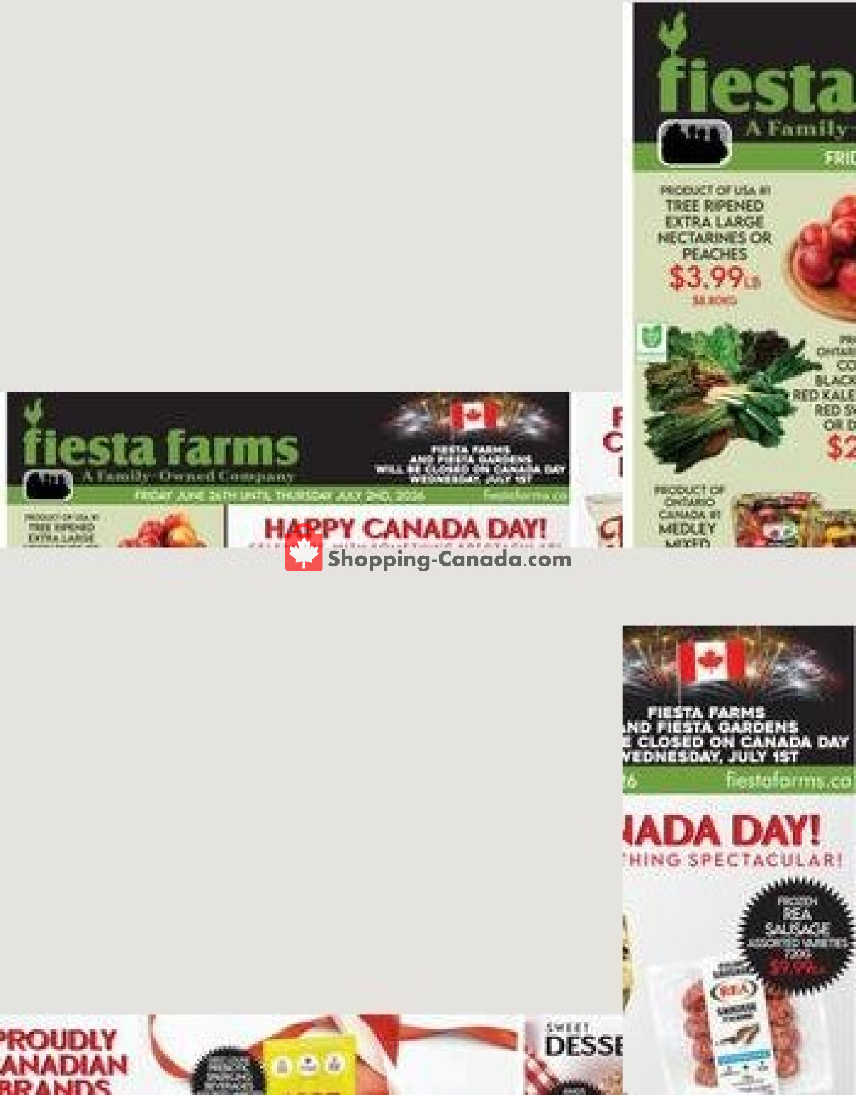 Fiesta Farms flyer from Friday June 26, 2026 to Thursday July 2, 2026 - page 1