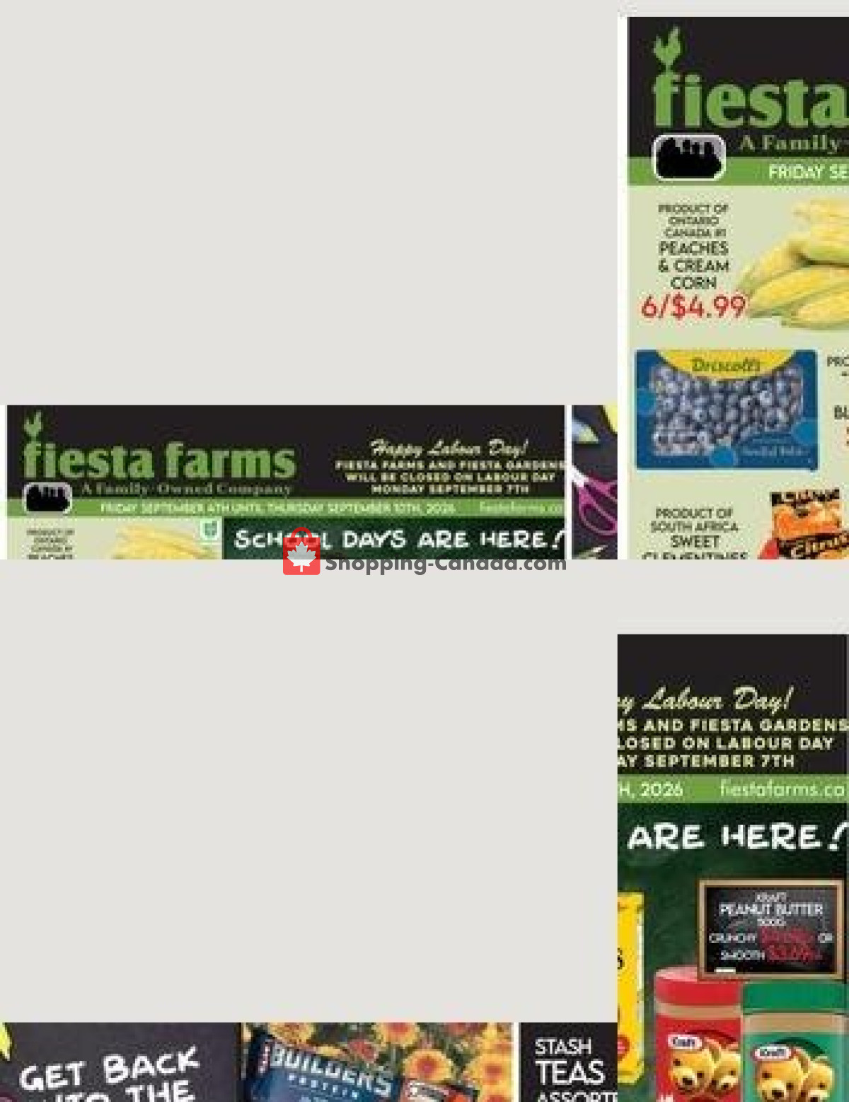 Fiesta Farms flyer from Friday September 4, 2026 to Thursday September 10, 2026 - page 1