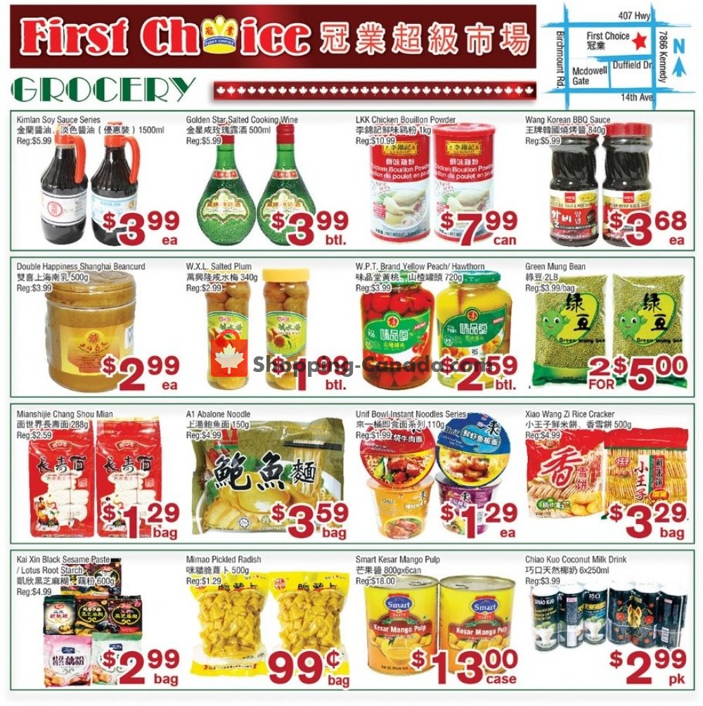 First Choice Supermarket flyer from Friday June 28, 2019 to Thursday July 4, 2019 - page 3