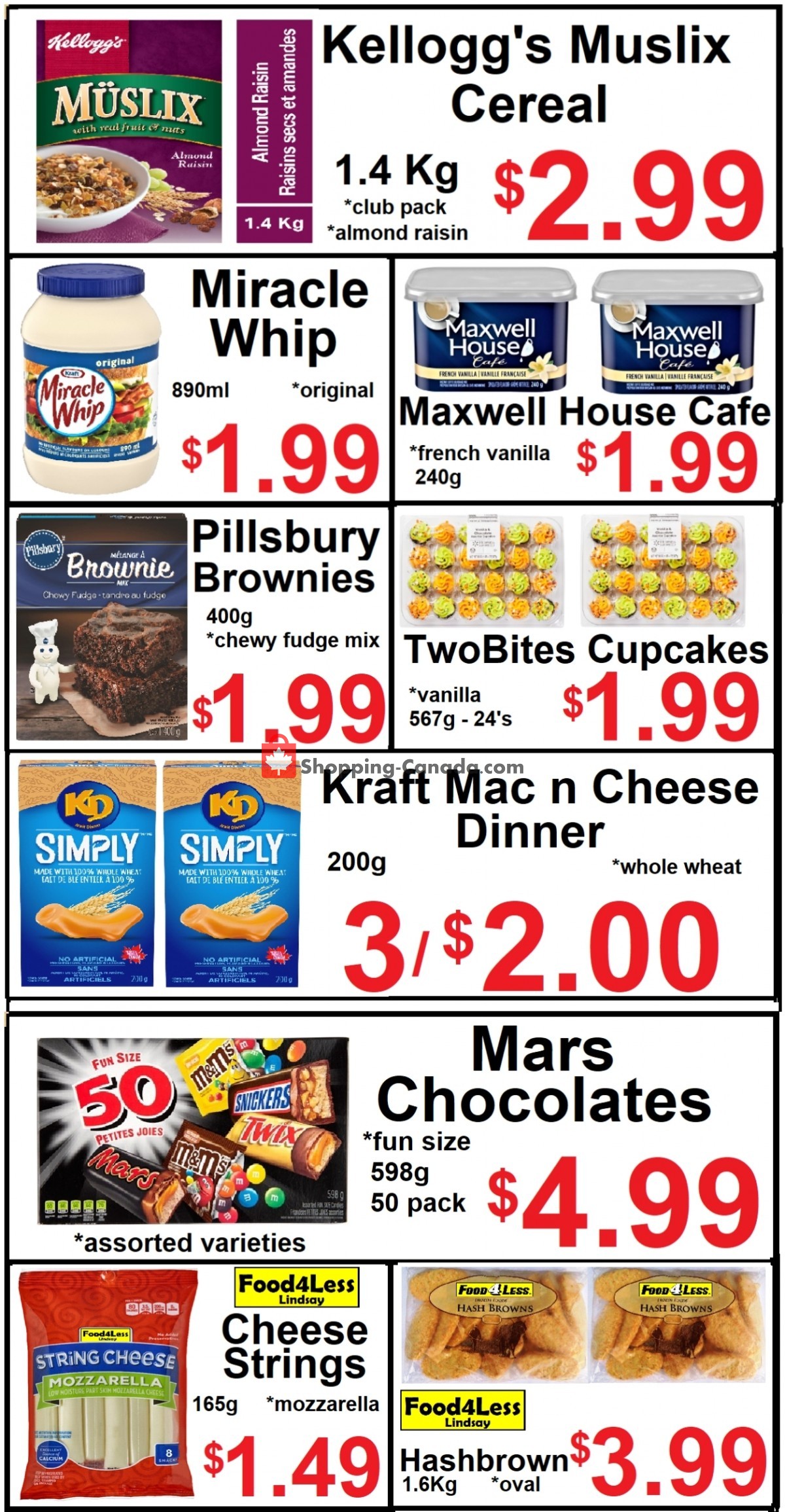Food 4 Less flyer from Friday March 26, 2021 to Thursday April 1, 2021 - page 1