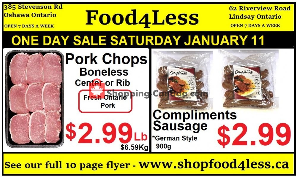 Food 4 Less flyer from Friday January 10, 2020 to Thursday January 16, 2020 - page 4