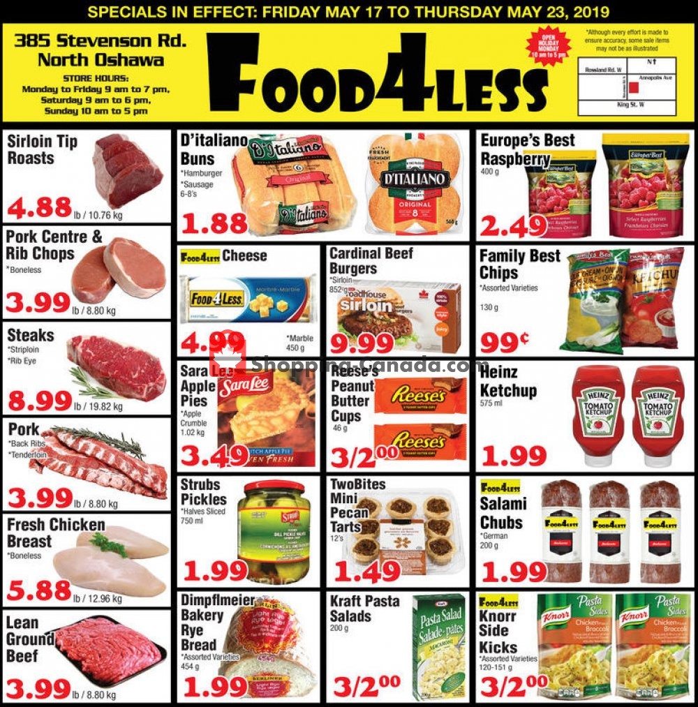 Food 4 Less flyer from Friday May 17, 2019 to Thursday May 23, 2019 - page 1