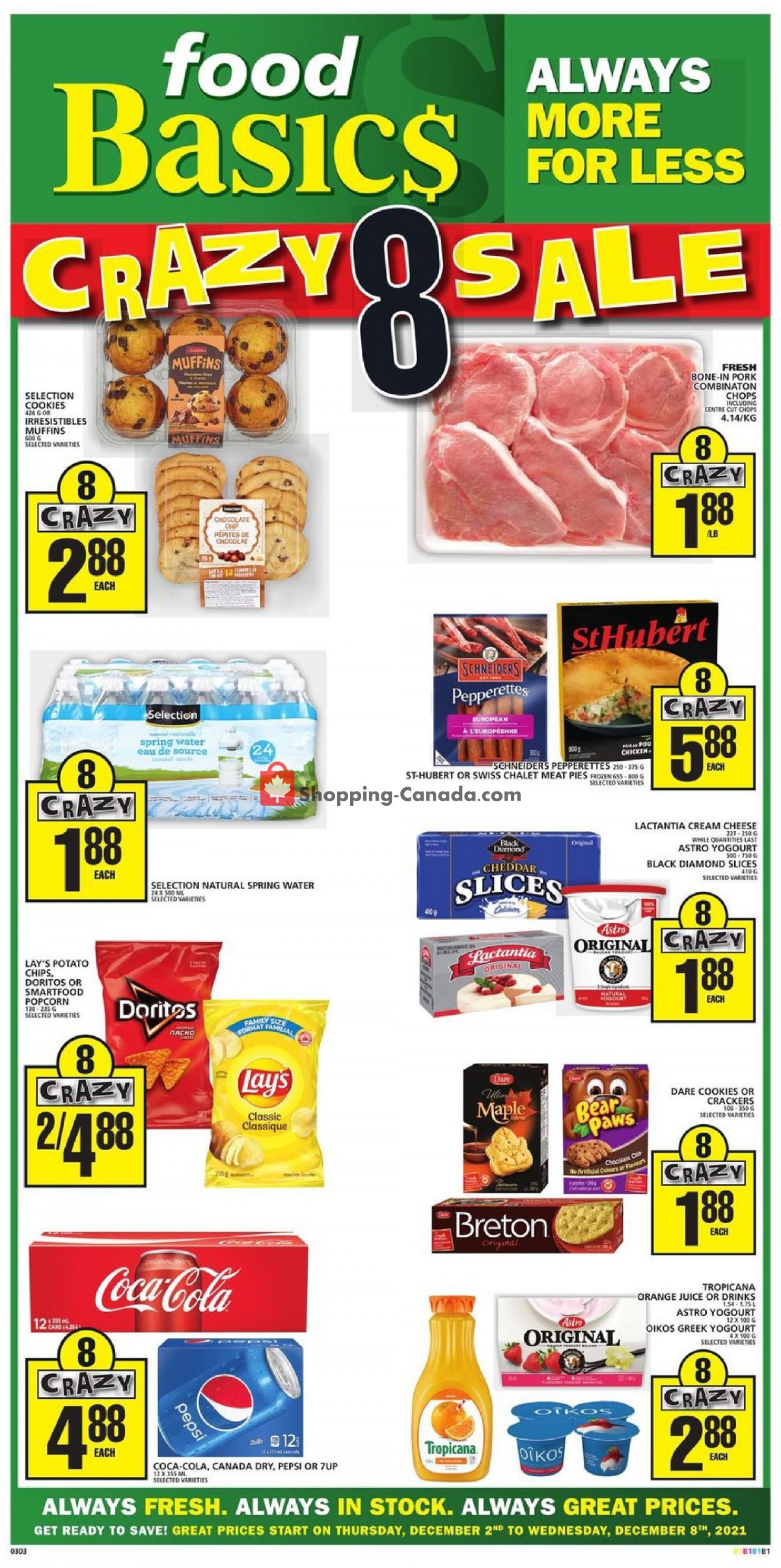 Food Basics flyer from Thursday December 2, 2021 to Wednesday December 8, 2021 - page 2