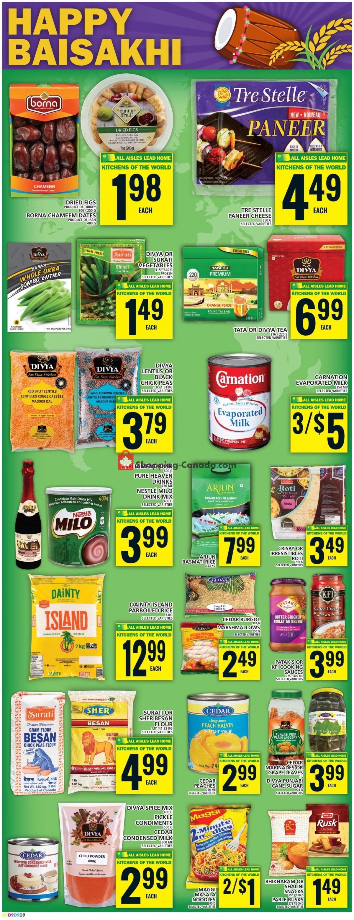 Food Basics Canada, flyer (Always More For Less) April 6 April 12