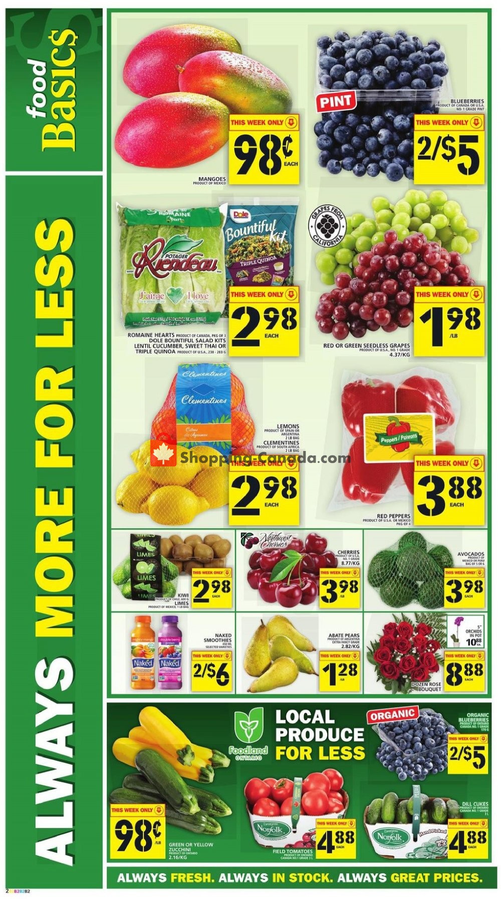 Food Basics flyer from Thursday August 1, 2019 to Wednesday August 7, 2019 - page 3