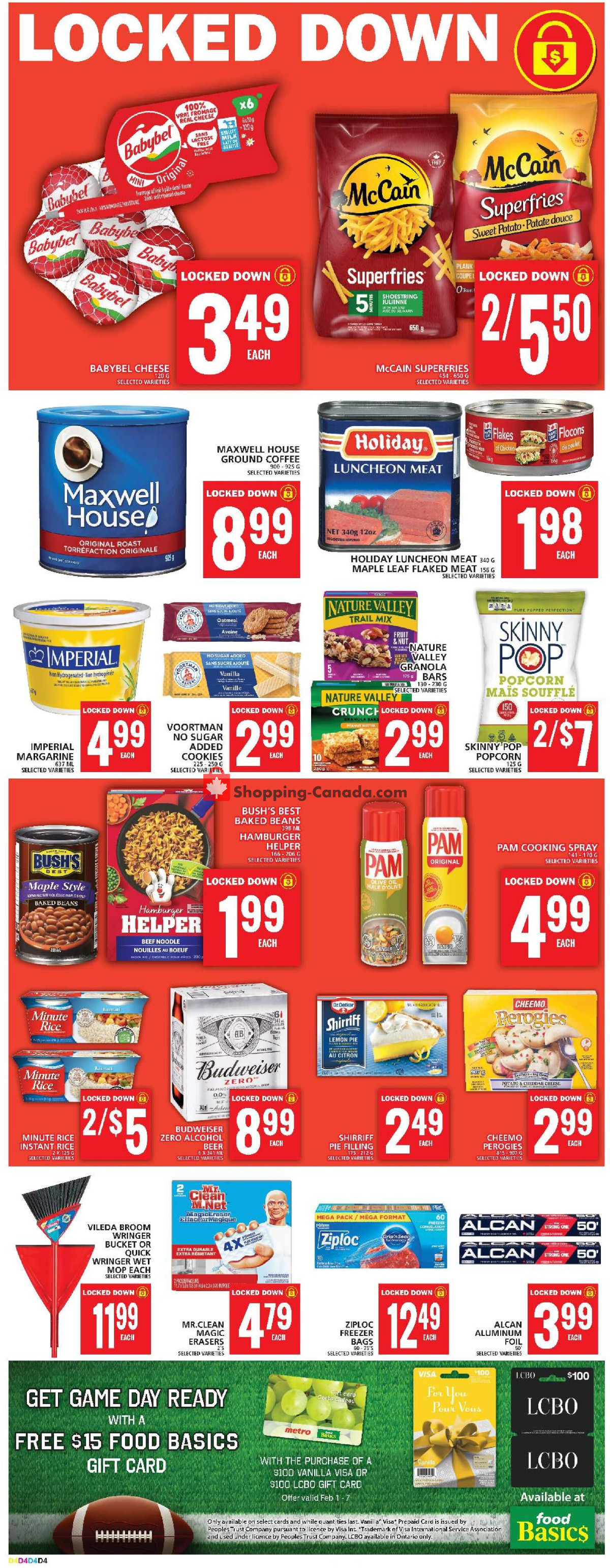 Food Basics flyer from Thursday February 1, 2024 to Wednesday February 7, 2024 - page 13
