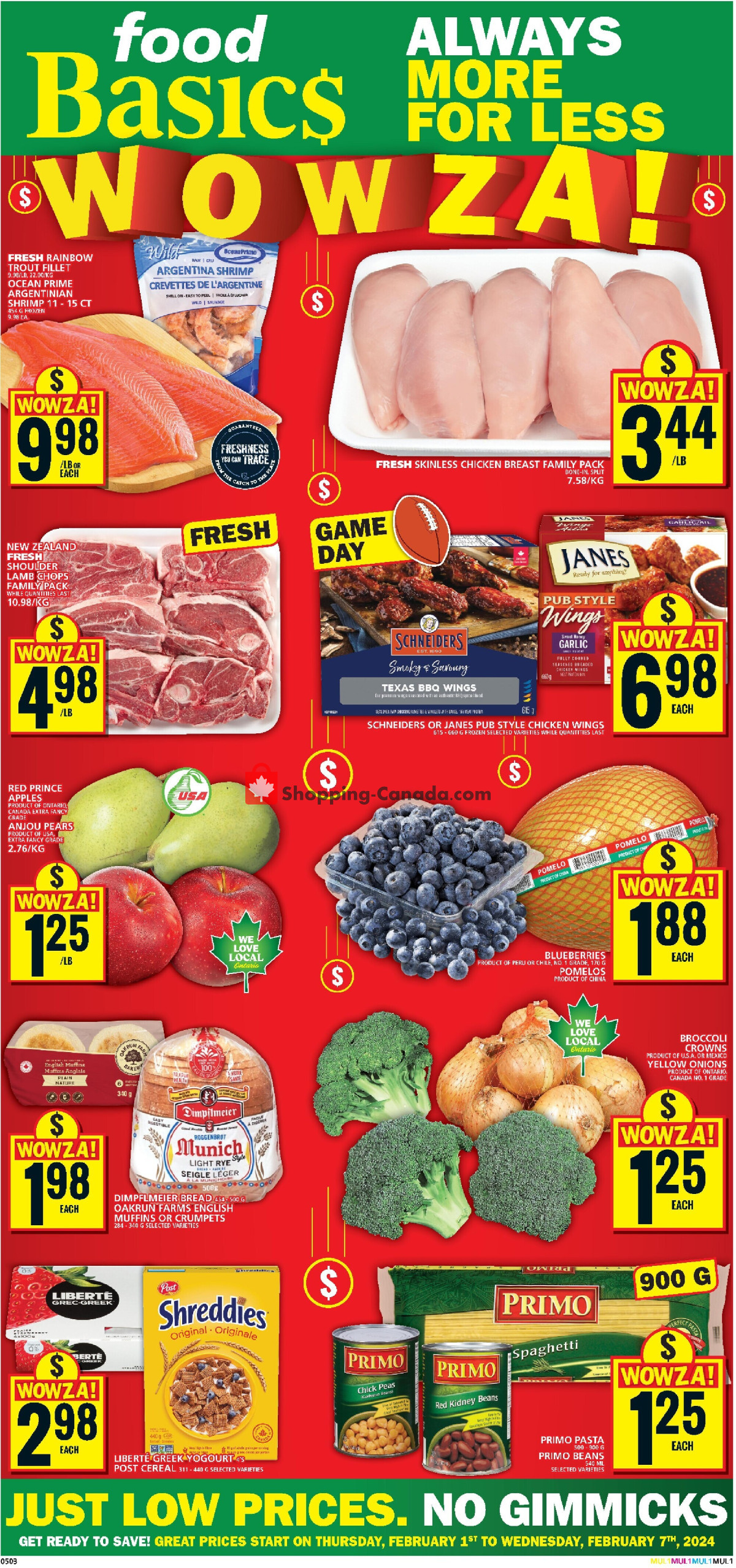 Food Basics flyer from Thursday February 1, 2024 to Wednesday February 7, 2024 - page 2