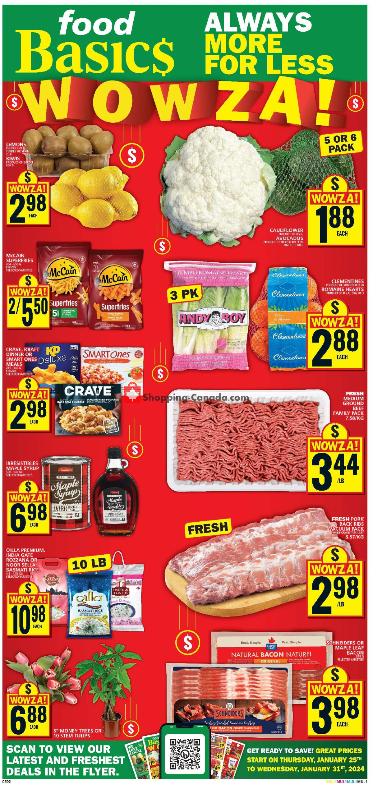 Food Basics flyer from Thursday January 25, 2024 to Wednesday January 31, 2024 - page 2