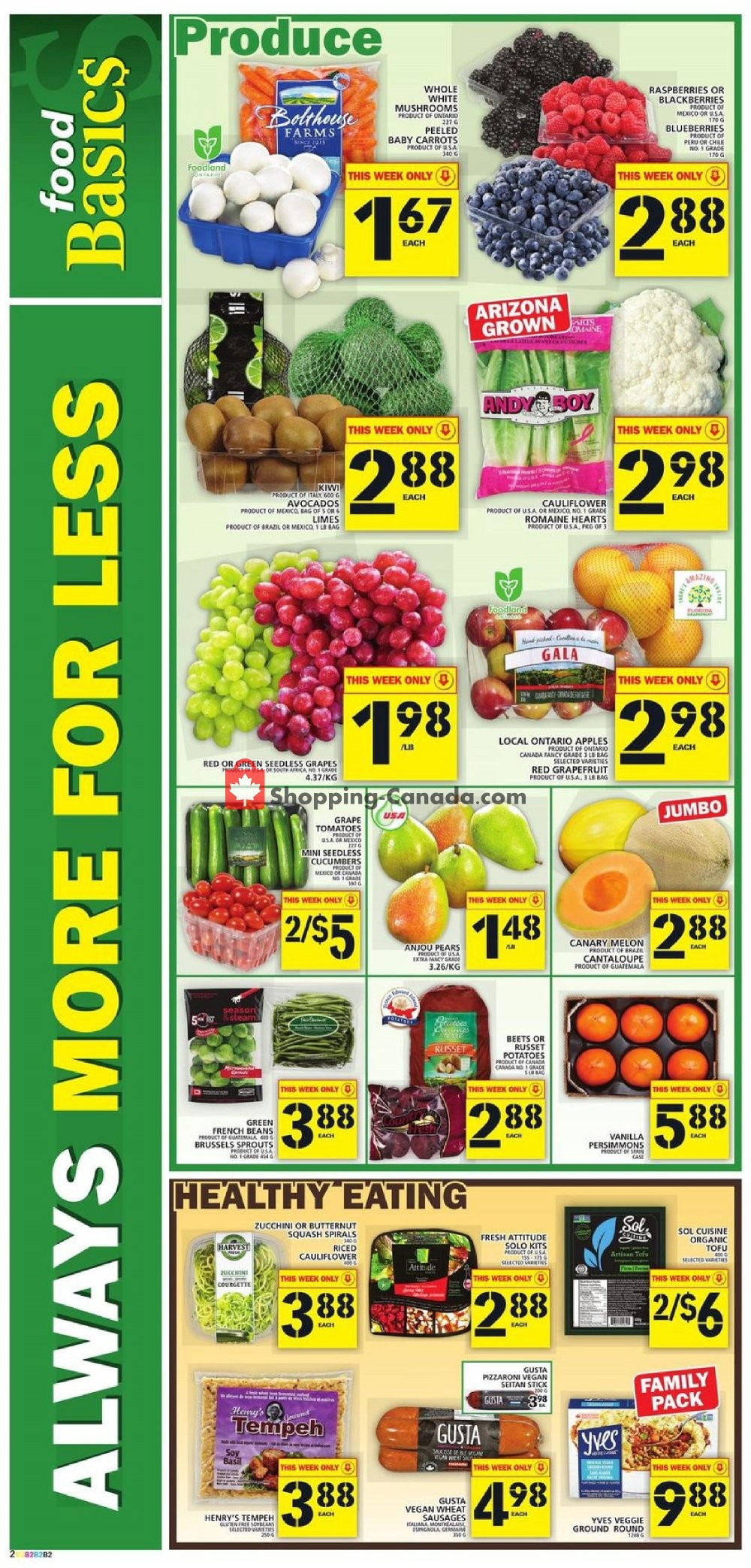 Food Basics flyer from Thursday January 9, 2020 to Wednesday January 15, 2020 - page 3