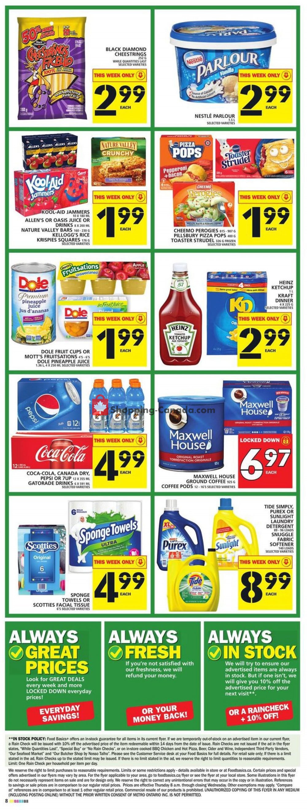Food Basics flyer from Thursday January 9, 2020 to Wednesday January 15, 2020 - page 8
