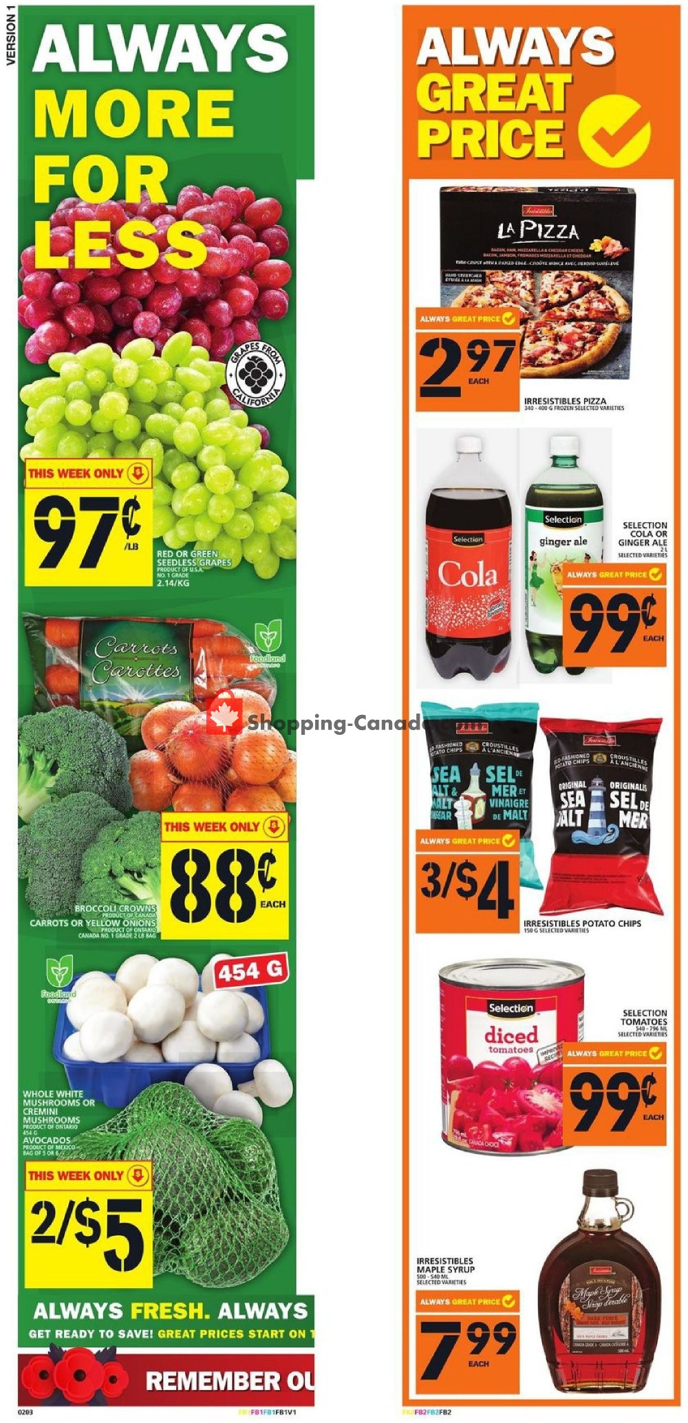 Food Basics flyer from Thursday November 7, 2019 to Wednesday November 13, 2019 - page 2