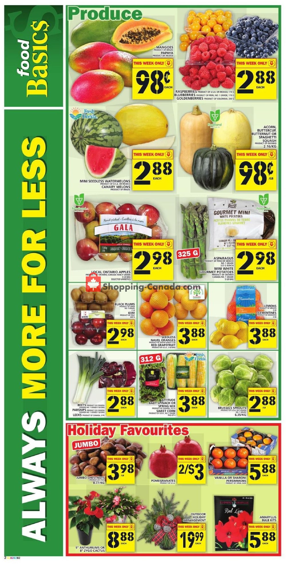 Food Basics flyer from Thursday November 7, 2019 to Wednesday November 13, 2019 - page 3