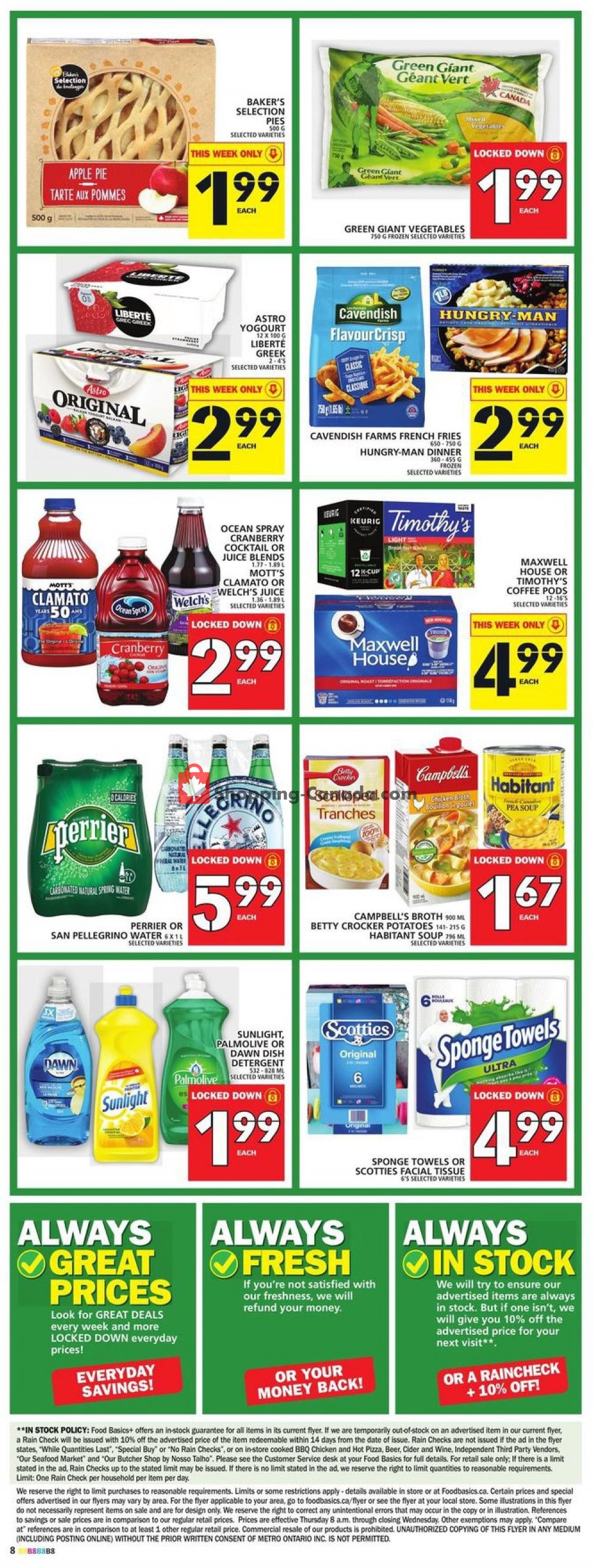 Food Basics flyer from Thursday October 10, 2019 to Wednesday October 16, 2019 - page 8