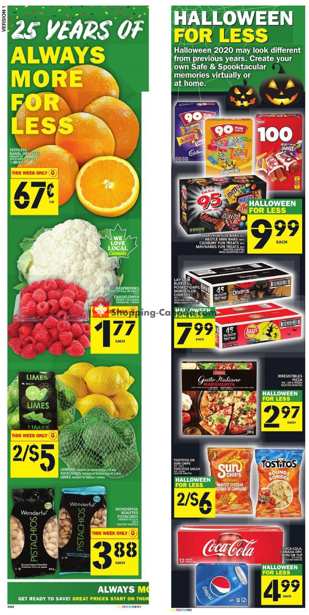 Food Basics flyer from Thursday October 15, 2020 to Wednesday October 21, 2020 - page 2