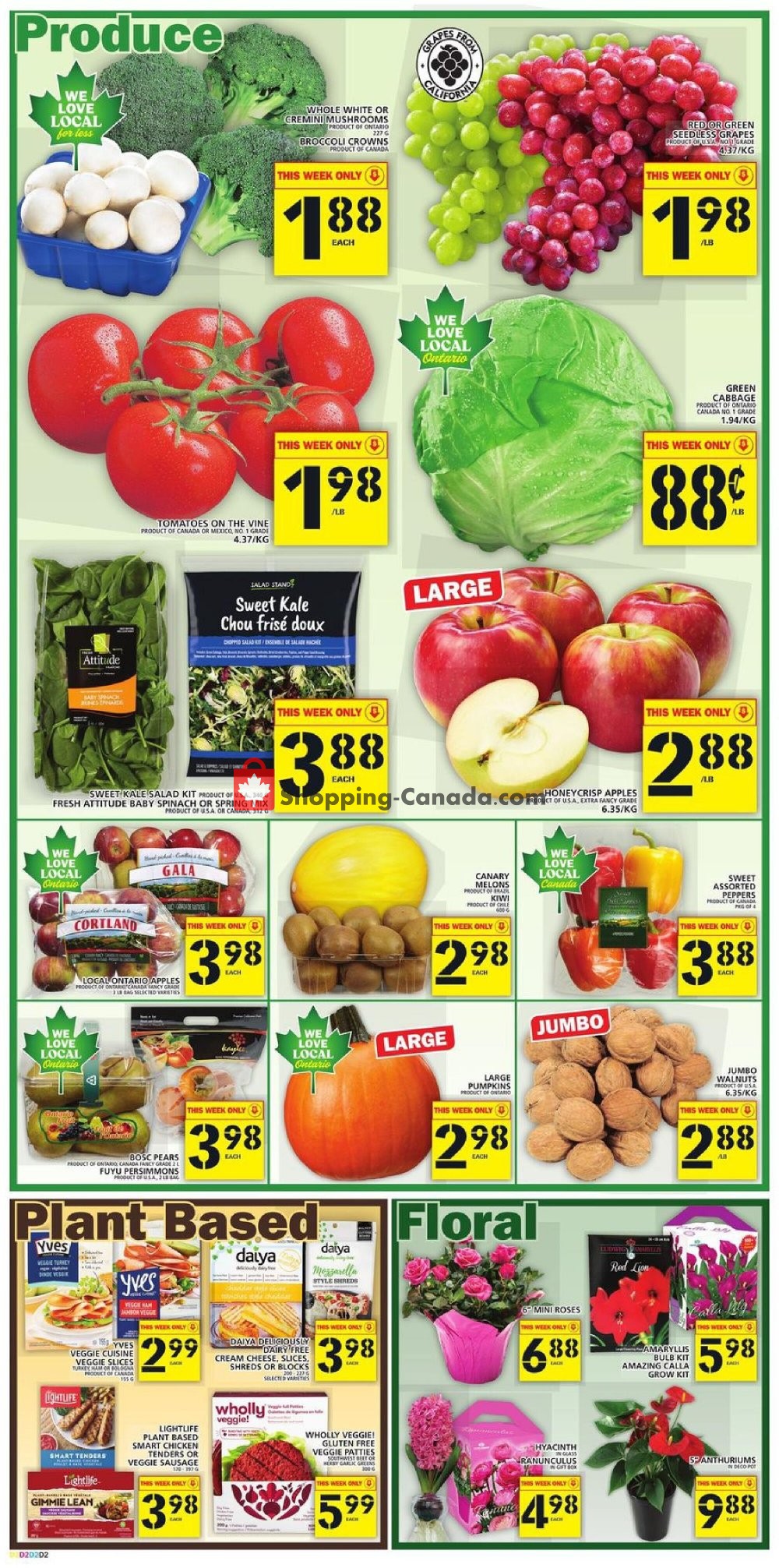 Food Basics flyer from Thursday October 15, 2020 to Wednesday October 21, 2020 - page 4